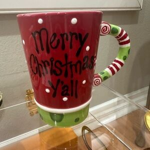 Christmas holiday Red and Green  Mug